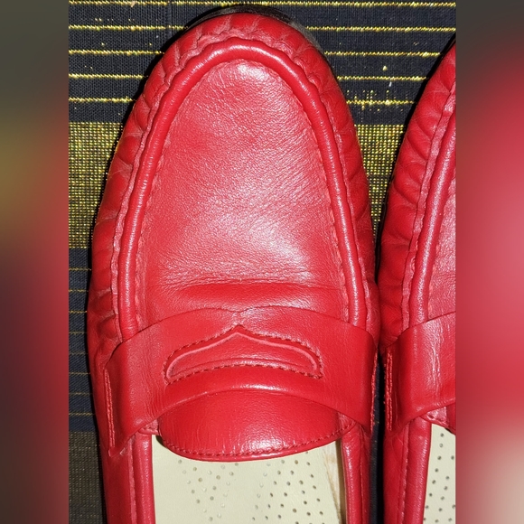 SAS TRIPAD Comfort Genuine SAS Comfort Shoe Made in the USA size 10 Red Loafers - Picture 6 of 14